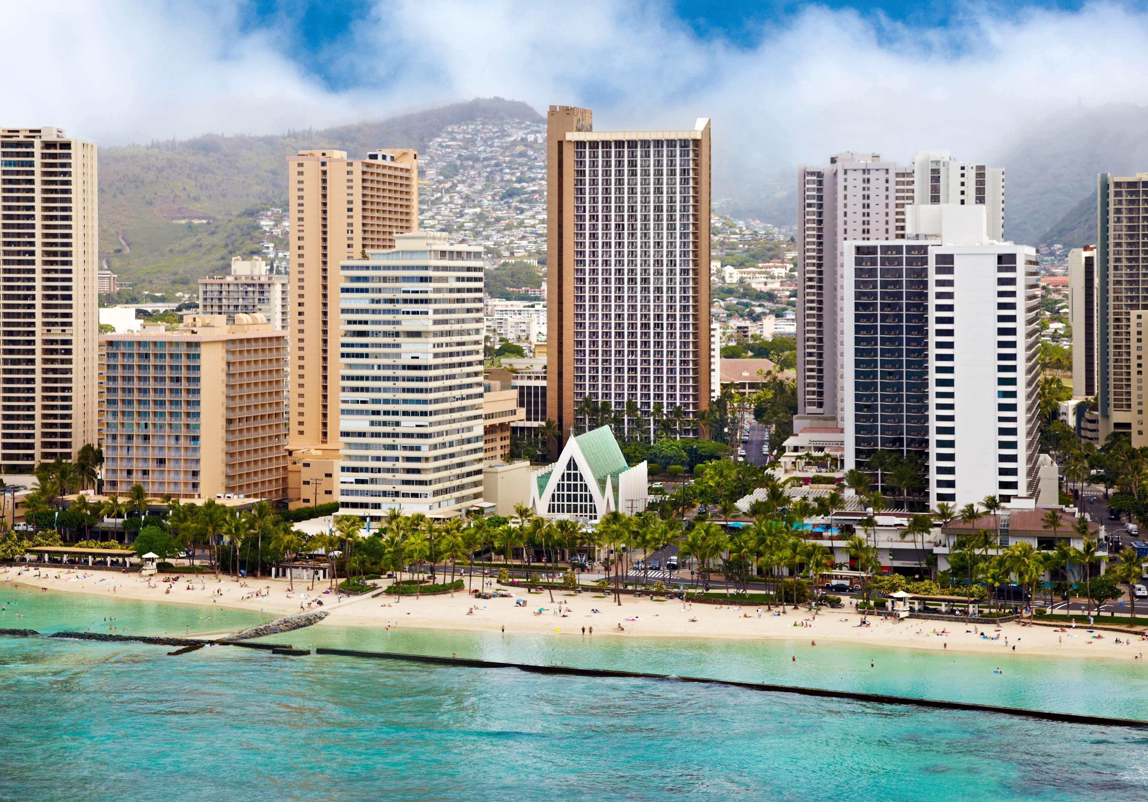 Hilton Waikiki Beach Honolulu Exteriör bild